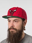 Бейсболка MITCHELL NESS арт. HS11479-CBURED1 Chicago Bulls NBA (красный)